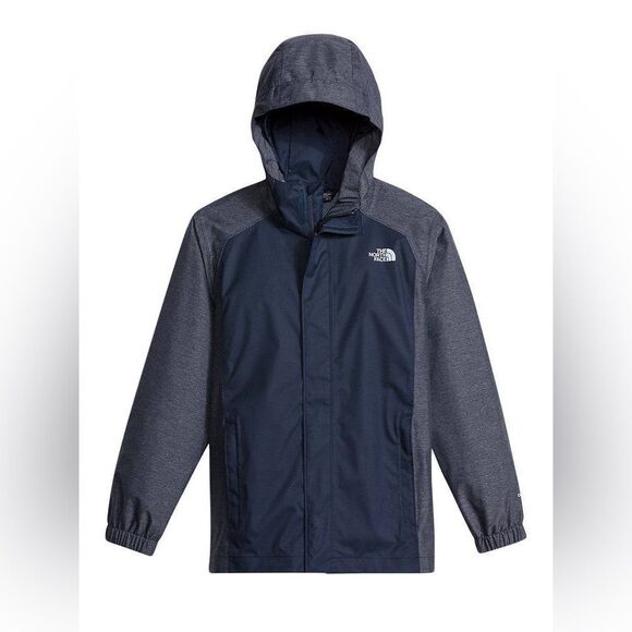 The north face | boys blue hooded windbreaker jacket | medium - Picture 1 of 6